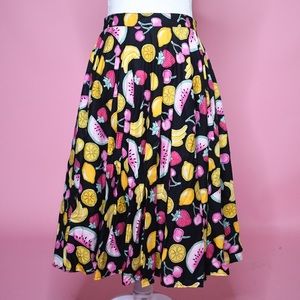 Hell Bunny Fruit Swing Skirt
